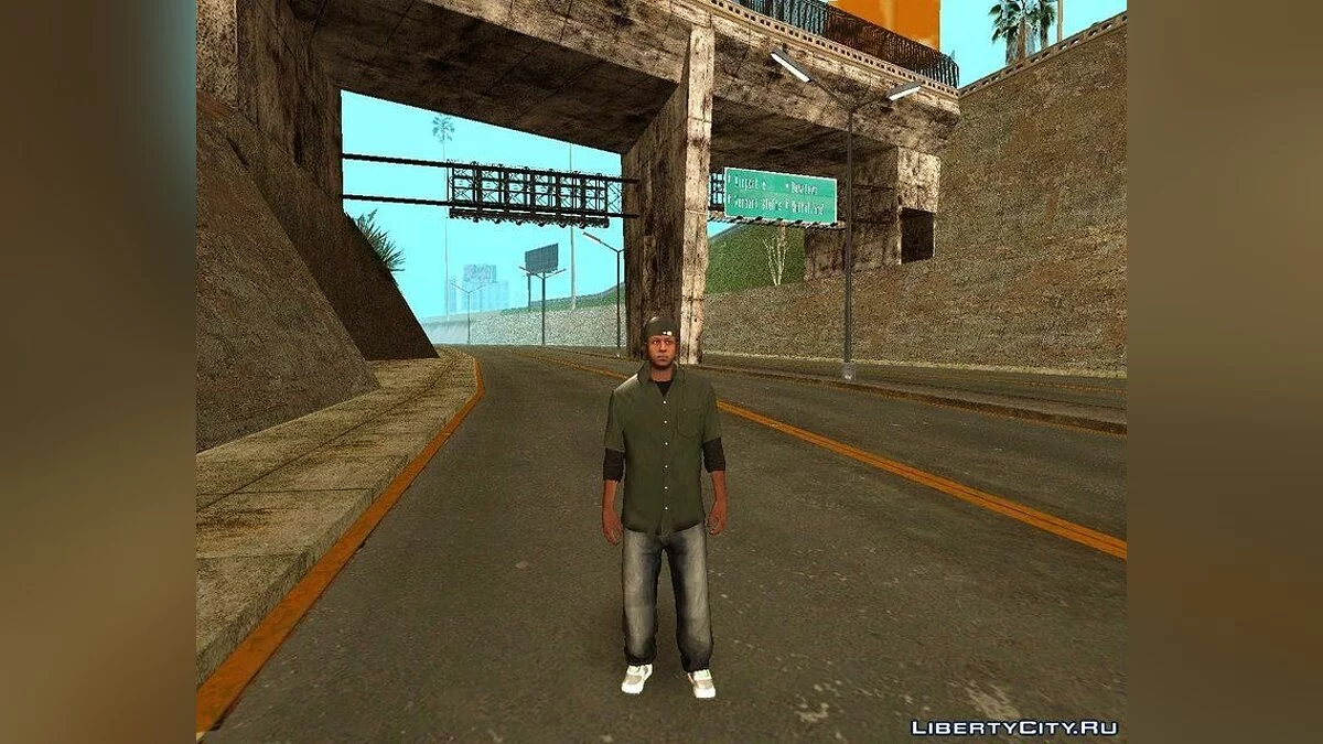 Рандомный скин #210 из GTA Online / GTA San Andreas