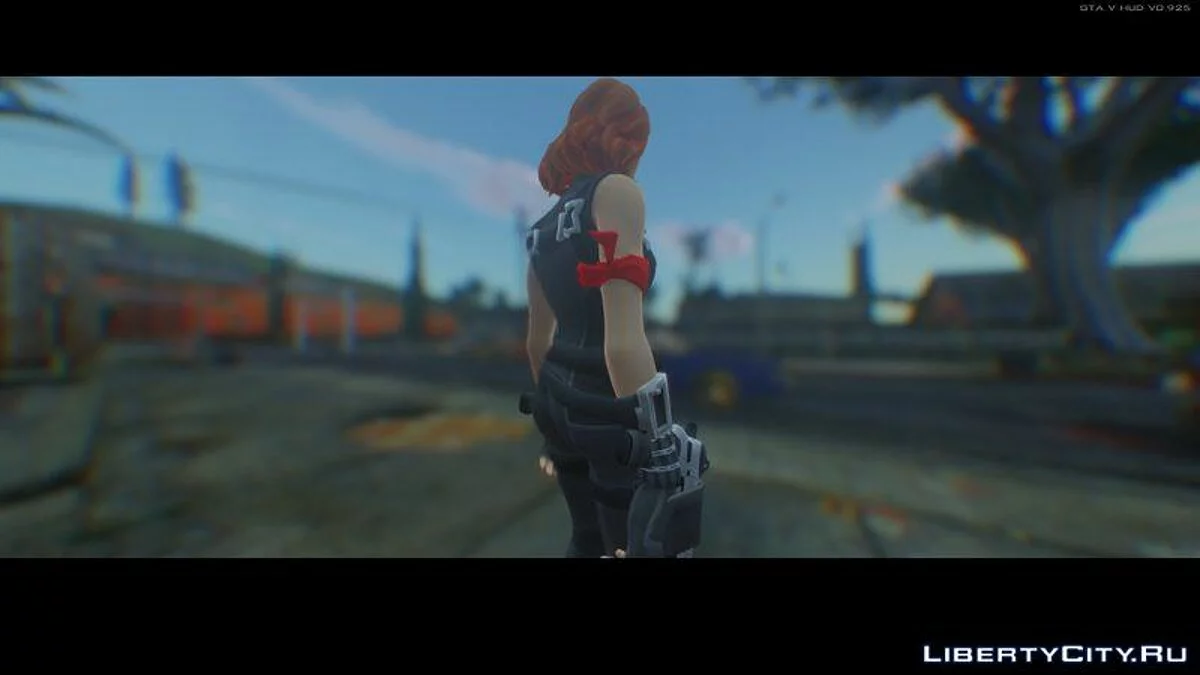 Fortnite Black Widow Skin / GTA San Andreas