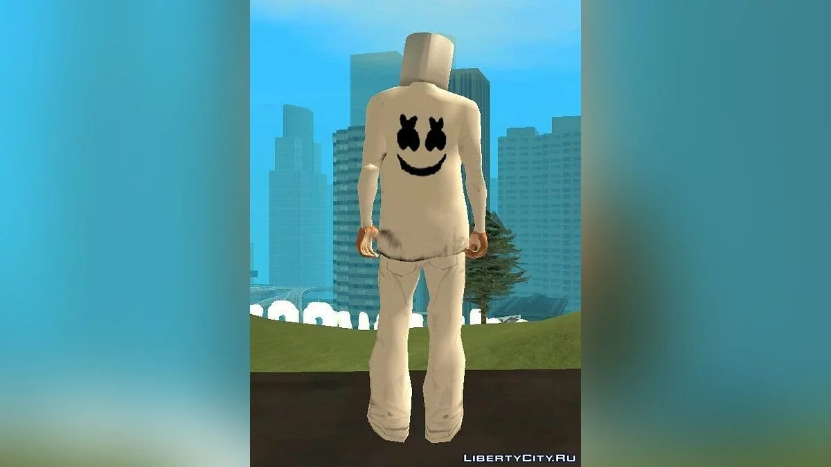 Skin Marshmello / GTA San Andreas