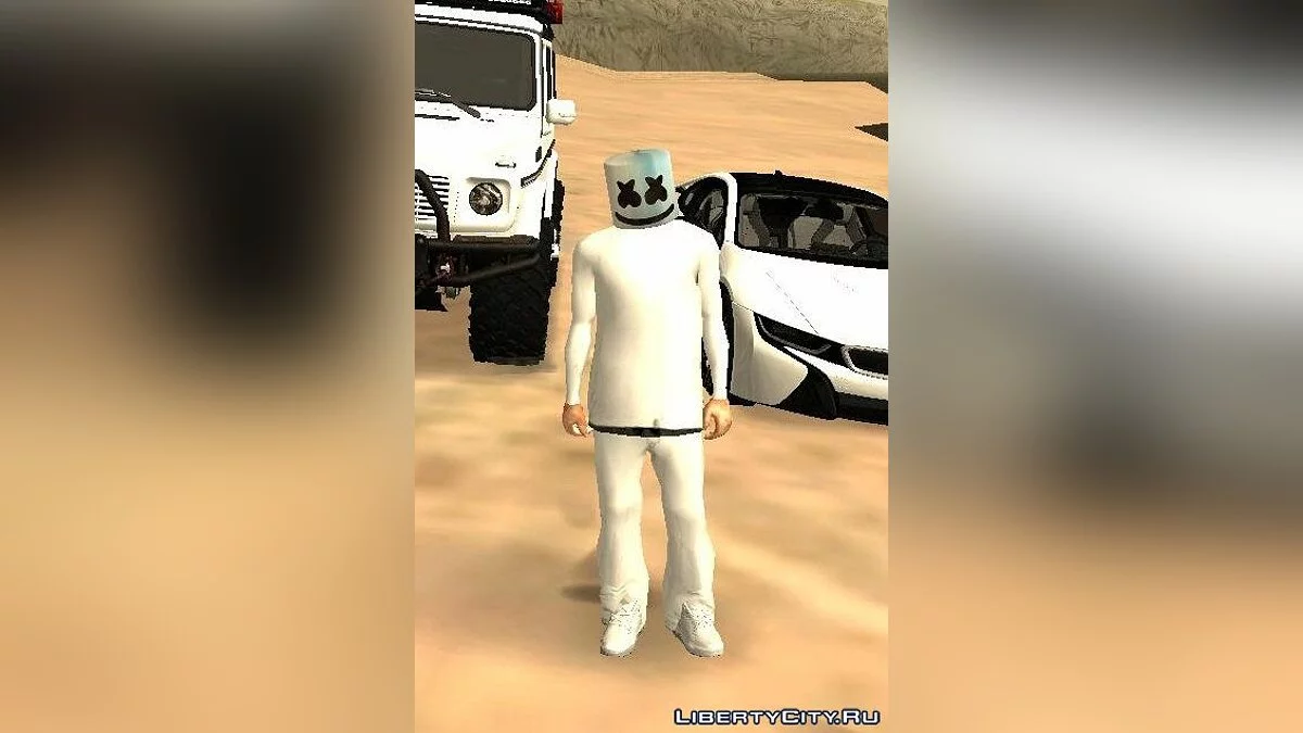 Skin Marshmello / GTA San Andreas