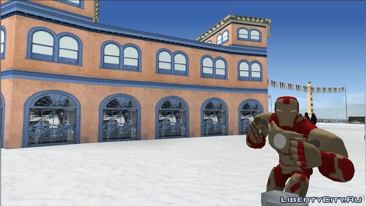 Iron Man from Disney Infinity / GTA San Andreas