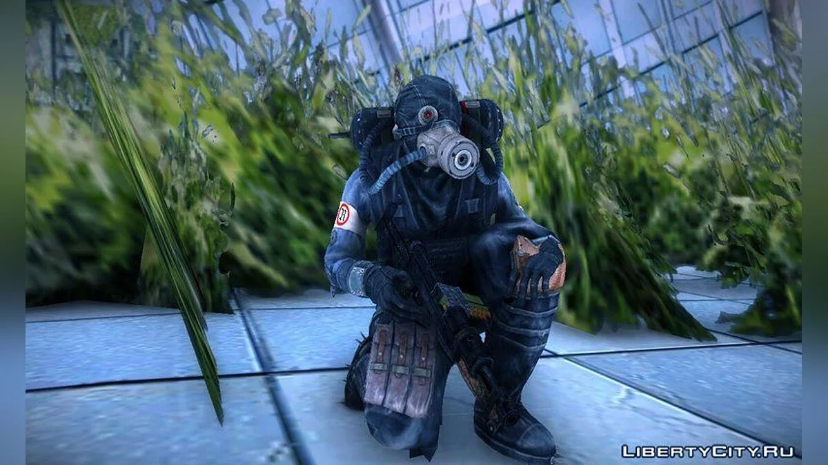 Vierter Reich aus Metro: Last Light / GTA San Andreas
