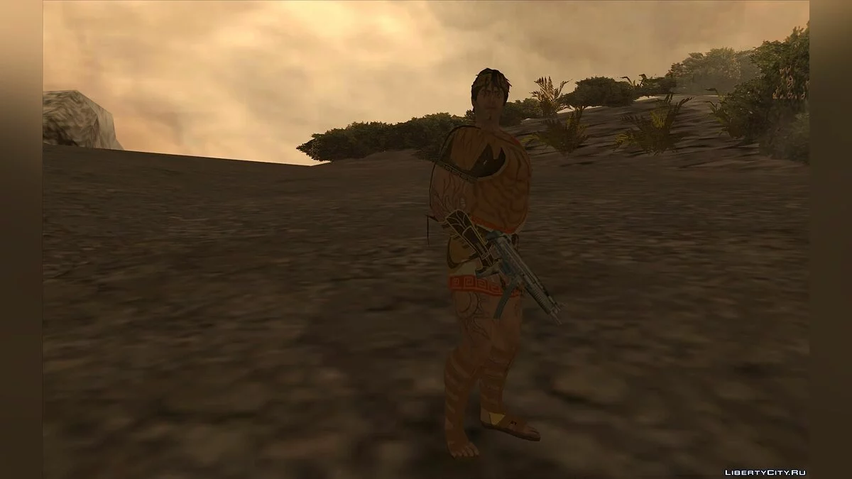 Helios du jeu God of War 3 / GTA San Andreas