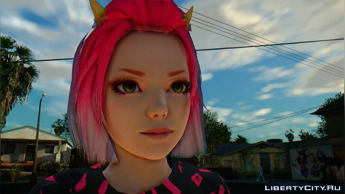 Kanna en ropa casual / GTA San Andreas