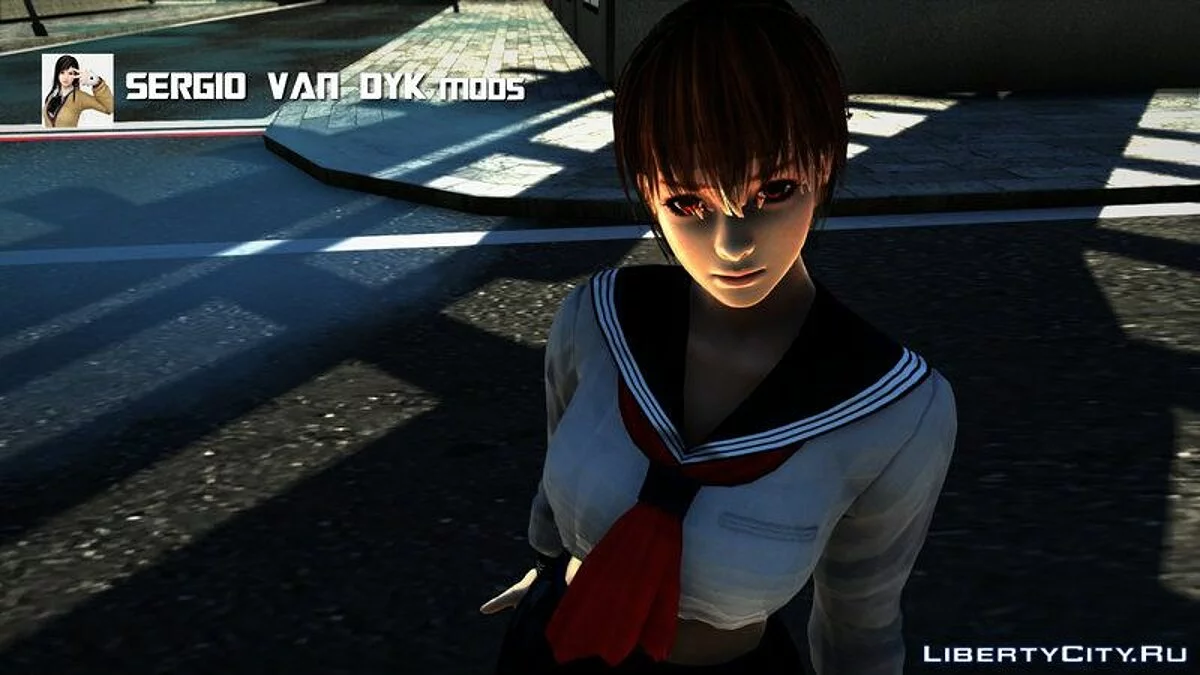 Kasumi em uniforme escolar / GTA San Andreas