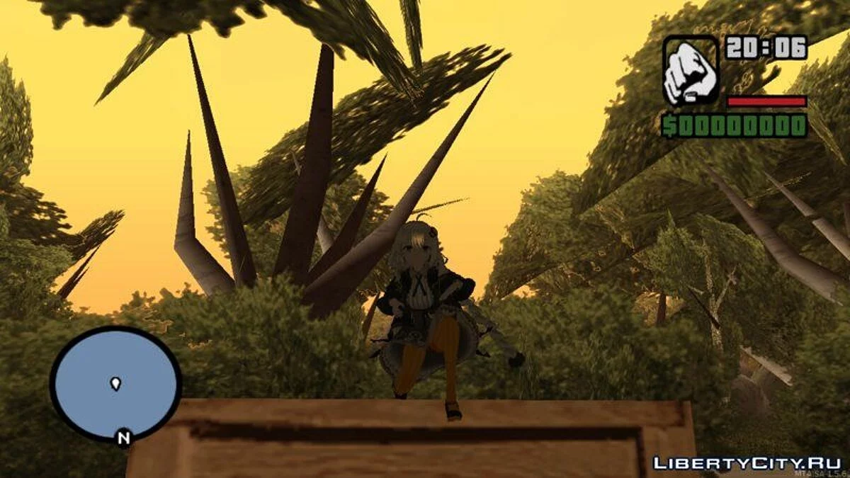 Кізуна Акарі [Вокалоїд] / GTA San Andreas