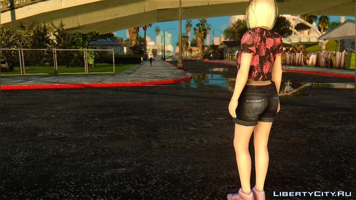 Marie Rose em roupas casuais / GTA San Andreas