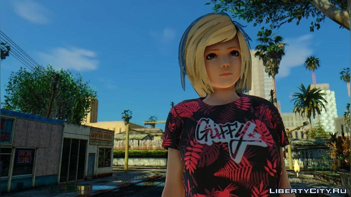 Marie Rose em roupas casuais / GTA San Andreas