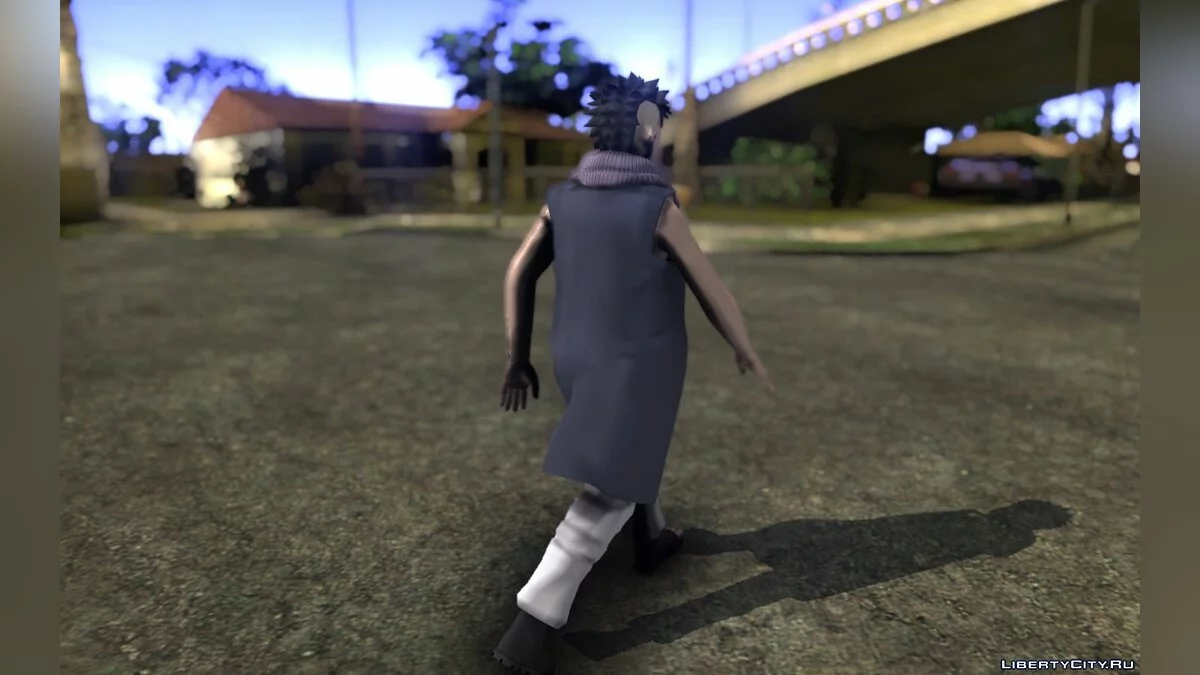 Підлітки Боруто та Кавакі з аніме Boruto Naruto Next Generation / GTA San Andreas