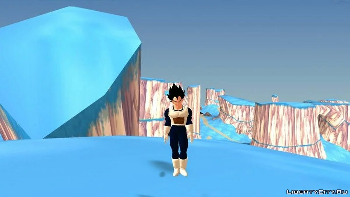 Vegeta aus Dragon Ball Xenoverse / GTA San Andreas