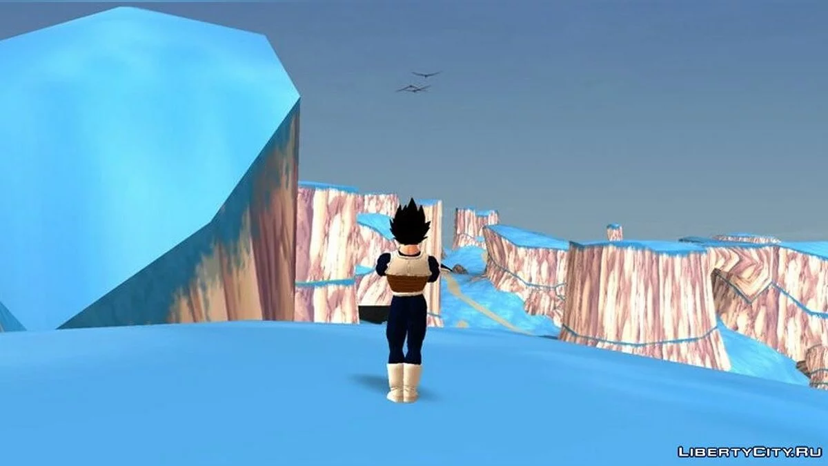 Vegeta aus Dragon Ball Xenoverse / GTA San Andreas