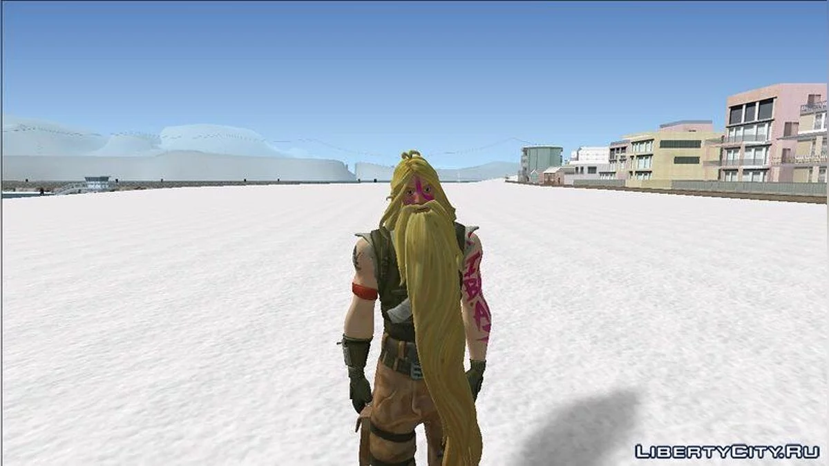 Bunker Jonesy from Fortnite / GTA San Andreas