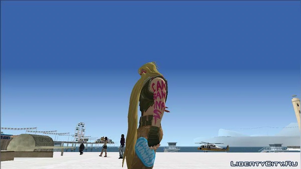 Bunker Jonesy from Fortnite / GTA San Andreas
