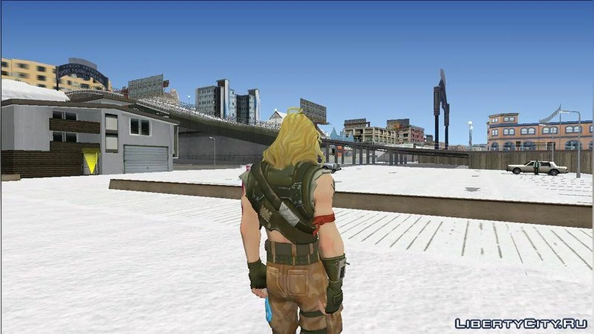 Bunker Jonesy from Fortnite / GTA San Andreas