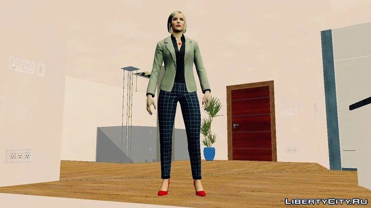 GTA 5 的阿加莎·贝克(法线贴图) / GTA San Andreas