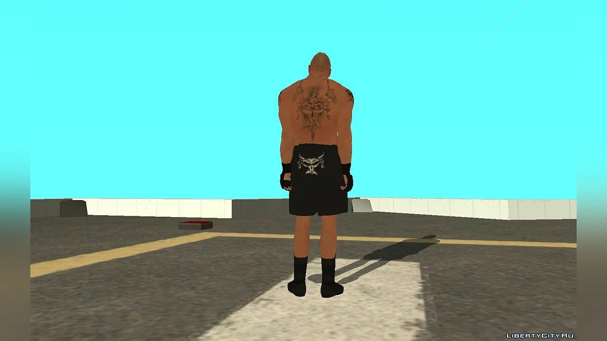 Brock Lesnar de WWE2k18 / GTA San Andreas
