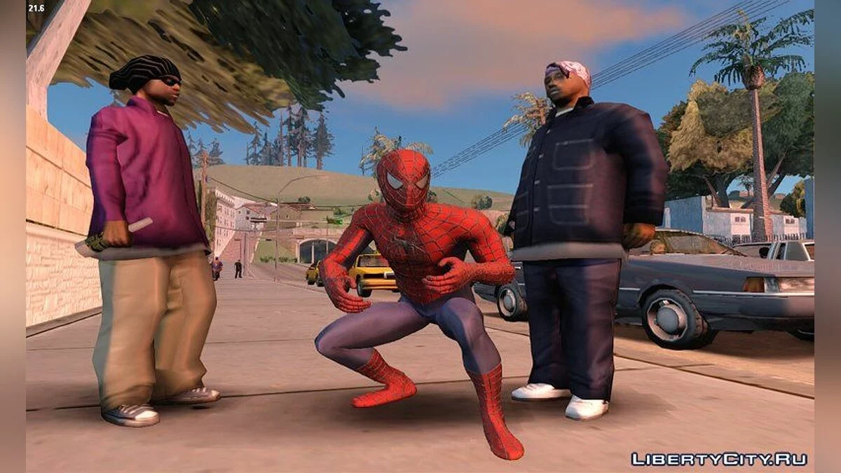 Homme-araignée (trilogie Raimi) [PS4] / GTA San Andreas