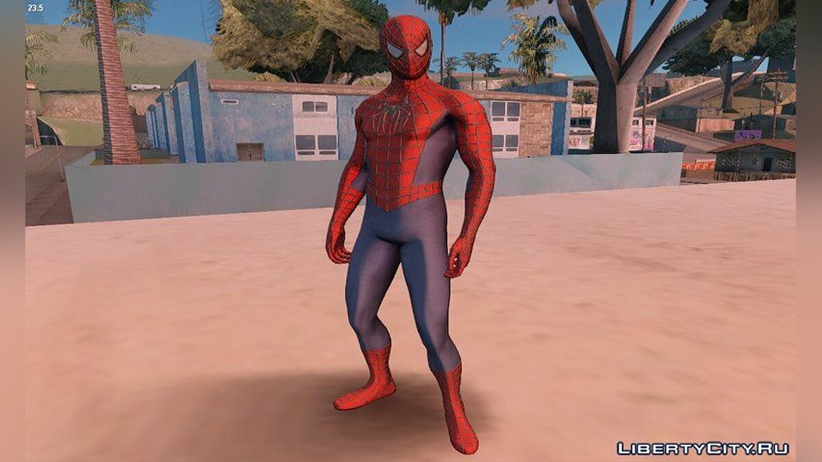GTA San Andreas Spider-Man Undies - Marvel Spider-Man PS4 Mod 