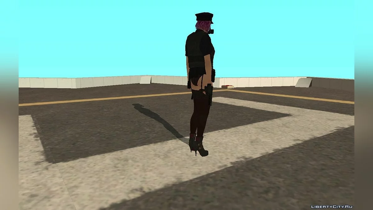 Поліцейська з GTA Online / GTA San Andreas
