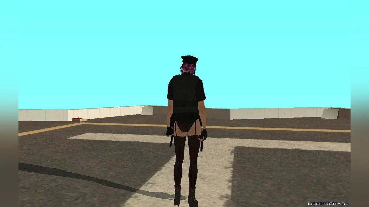 Поліцейська з GTA Online / GTA San Andreas