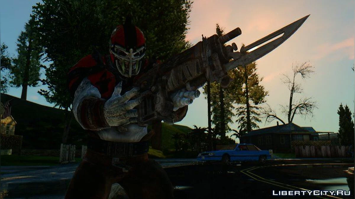 Drone Thrashball з Gears of War 3 / GTA San Andreas