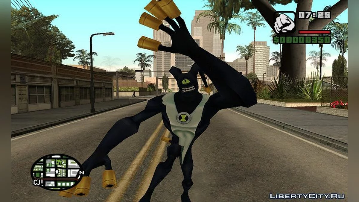 Feedback aus der Serie Ben 10 / GTA San Andreas