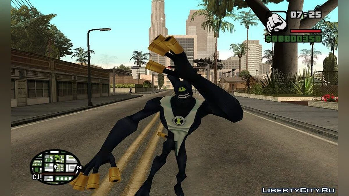 Feedback aus der Serie Ben 10 / GTA San Andreas