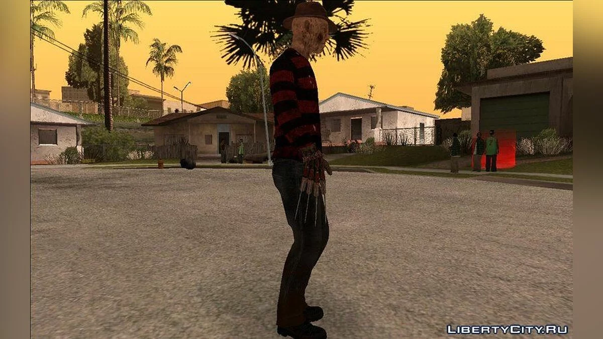 Фредди Крюгер из игры Dead By Daylight / GTA San Andreas
