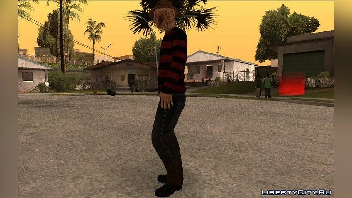 Фредди Крюгер из игры Dead By Daylight / GTA San Andreas