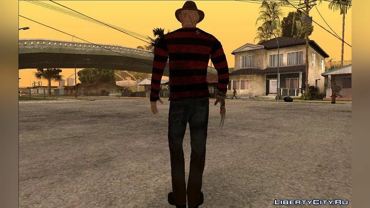 Фредди Крюгер из игры Dead By Daylight / GTA San Andreas