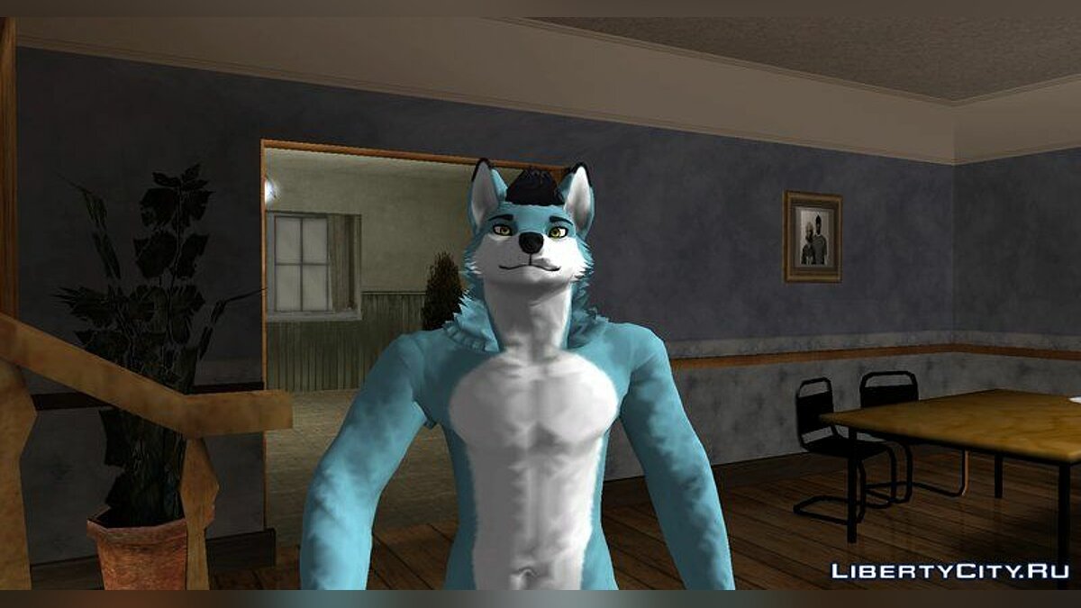 GTA Vice City Furry Wolf And Black Blue Roblox Mod 