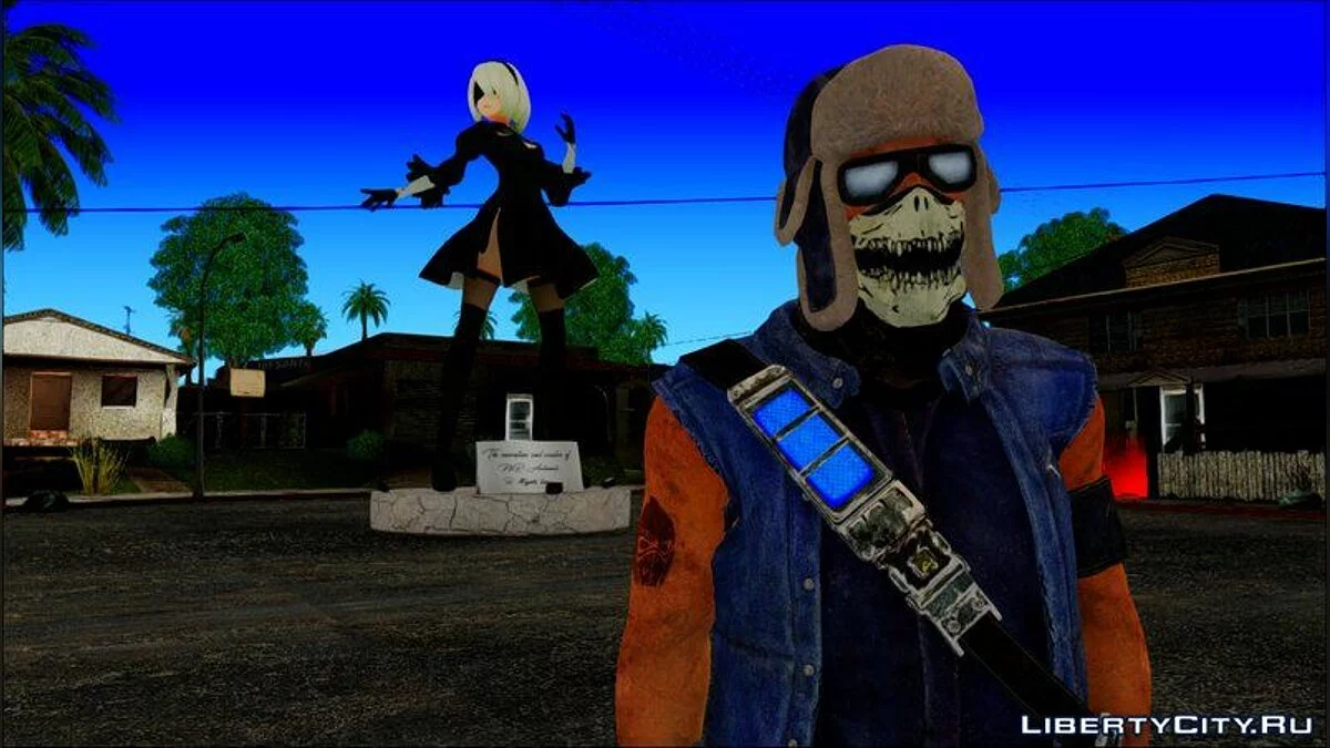 加里·卡梅因 + 僵尸(战争机器 4) / GTA San Andreas