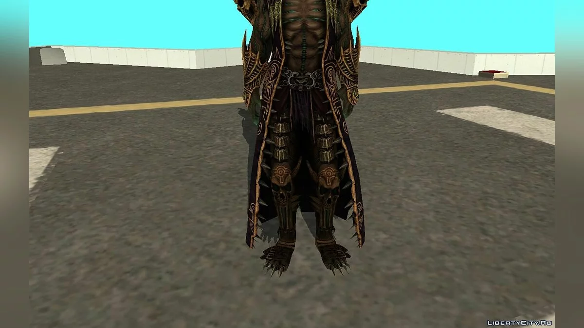 Undertaker (Necromancer) from WWE Immortals / GTA San Andreas