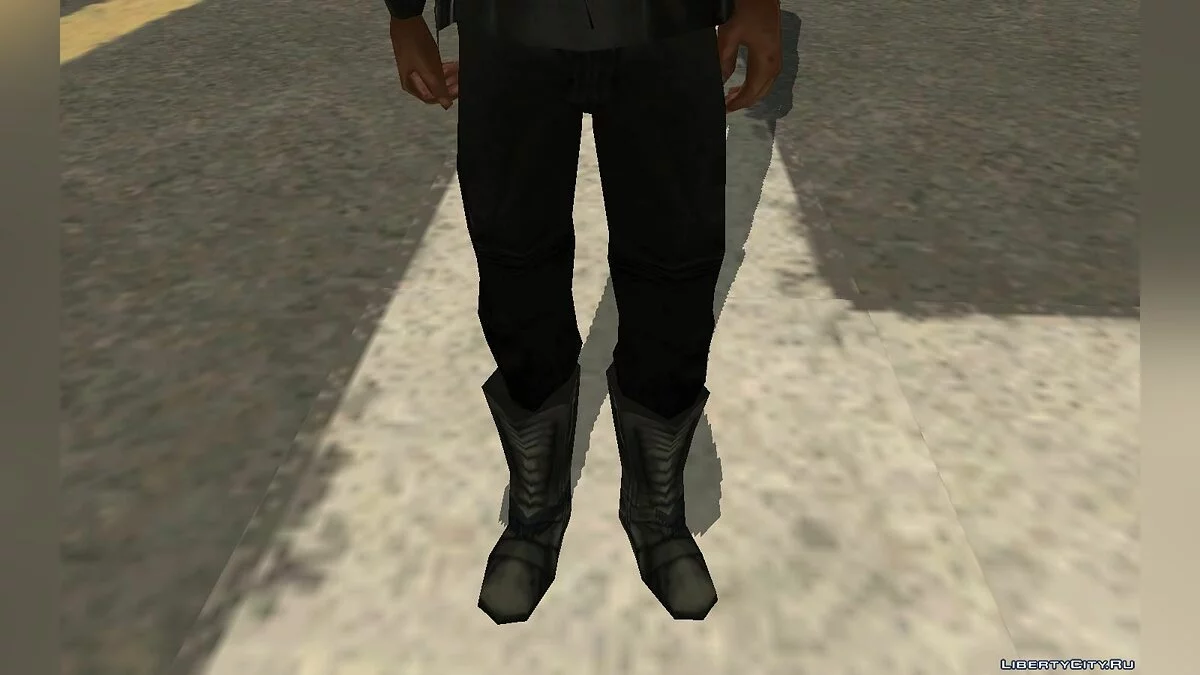 Carl Johnson in Biker Outfit / GTA San Andreas