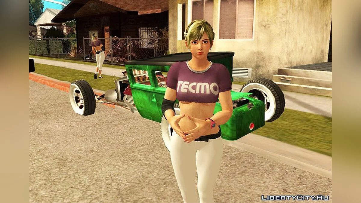 Kokoro in Leggings aus Dead or Alive 5 / GTA San Andreas