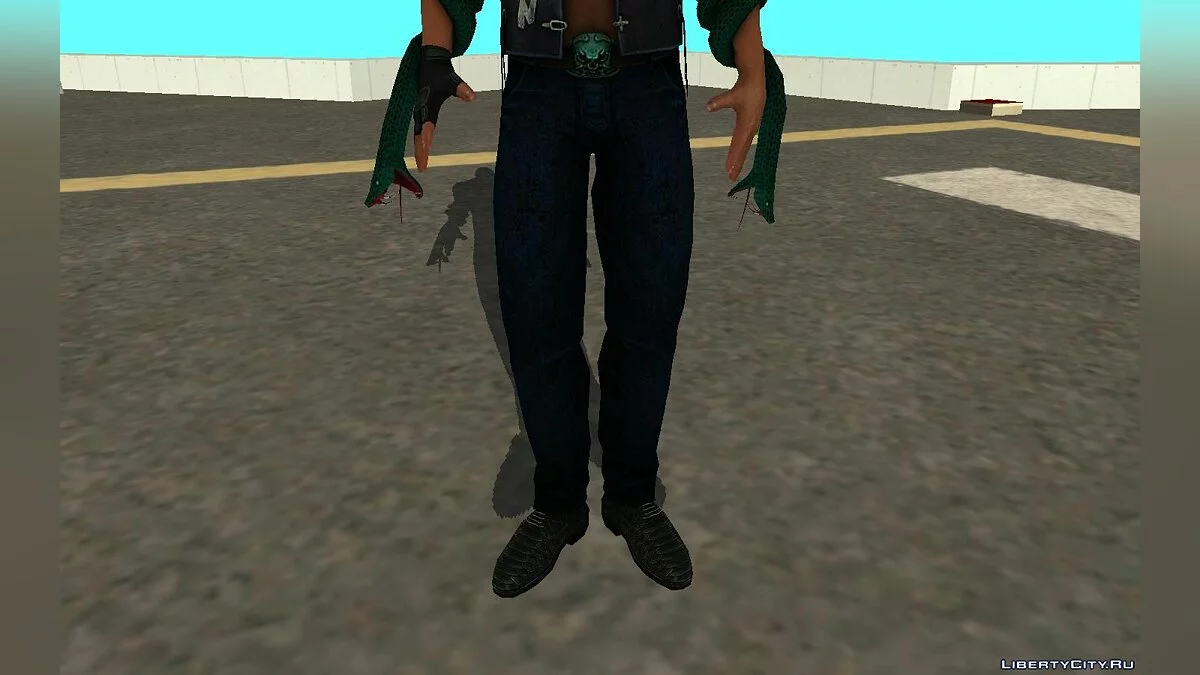 冰冷的巨石(德克萨斯响尾蛇)来自WWE不朽 / GTA San Andreas