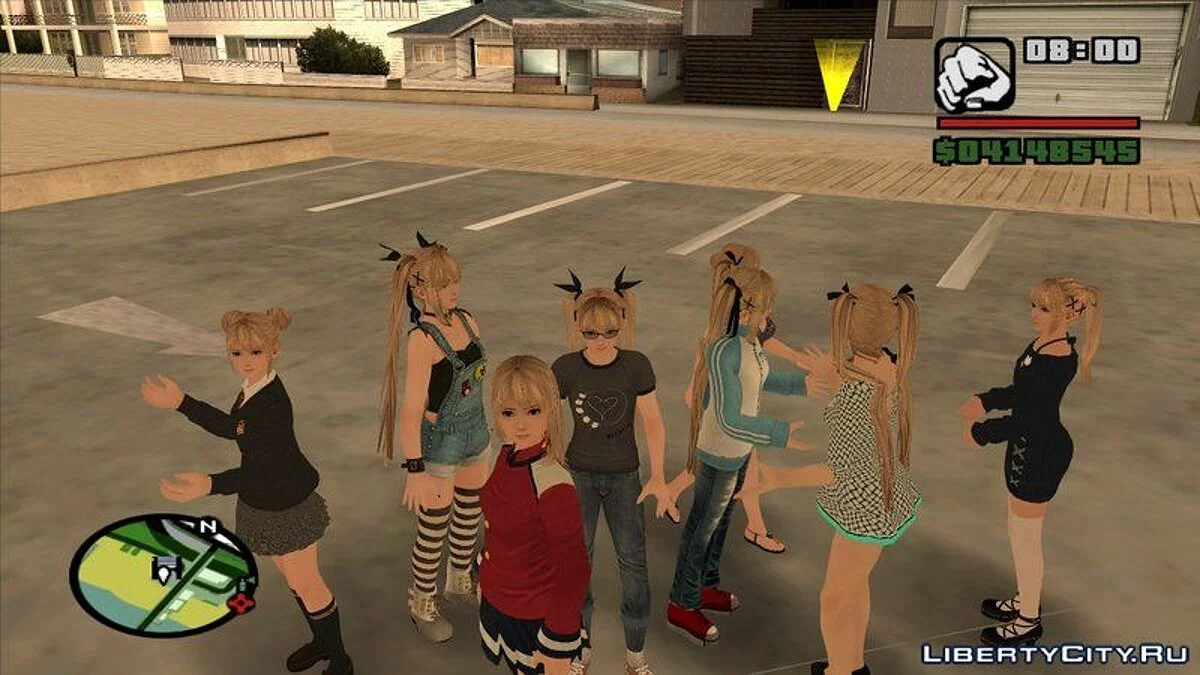 Нові дівчата для CJ / GTA San Andreas
