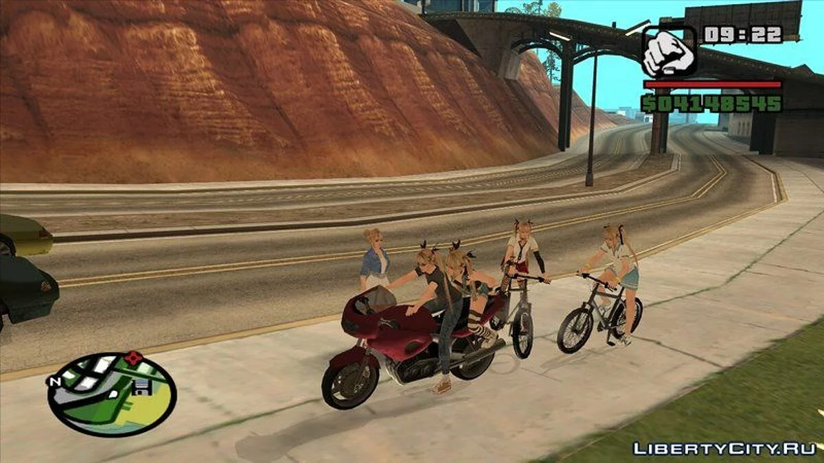 Нові дівчата для CJ / GTA San Andreas