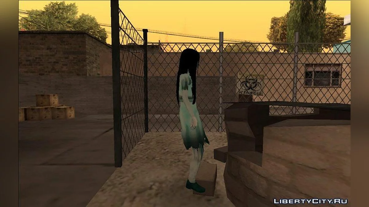 Samara Morgan aus dem Film "The Ring" / GTA San Andreas