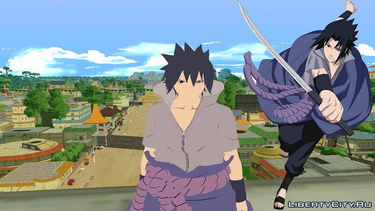 Download Naruto Shippuden Skin Collection for GTA San Andreas