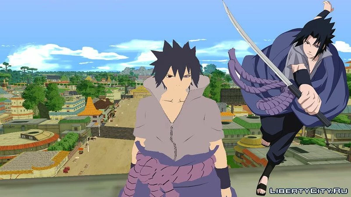 Naruto Shippuden Skin Collection / GTA San Andreas