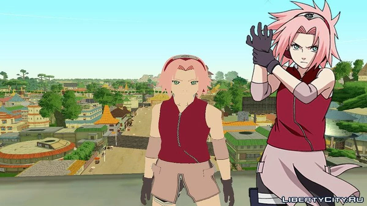 Naruto Shippuden Skin Collection / GTA San Andreas
