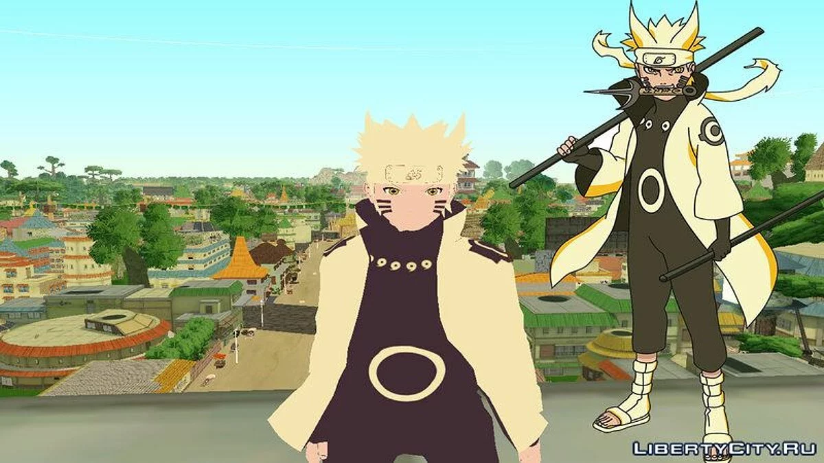 Naruto Shippuden Skin Collection / GTA San Andreas