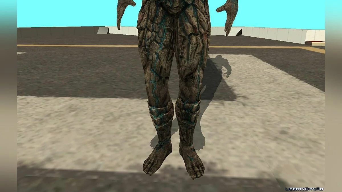 The Rock (Stone Watcher) from WWE Immortals / GTA San Andreas
