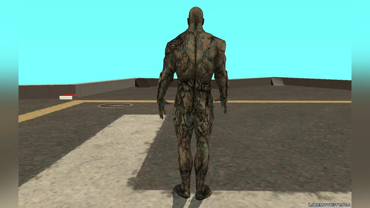 The Rock (Stone Watcher) from WWE Immortals / GTA San Andreas