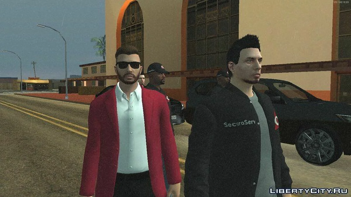 Skinpack aus GTA Online #8 - Bodyguards / GTA San Andreas