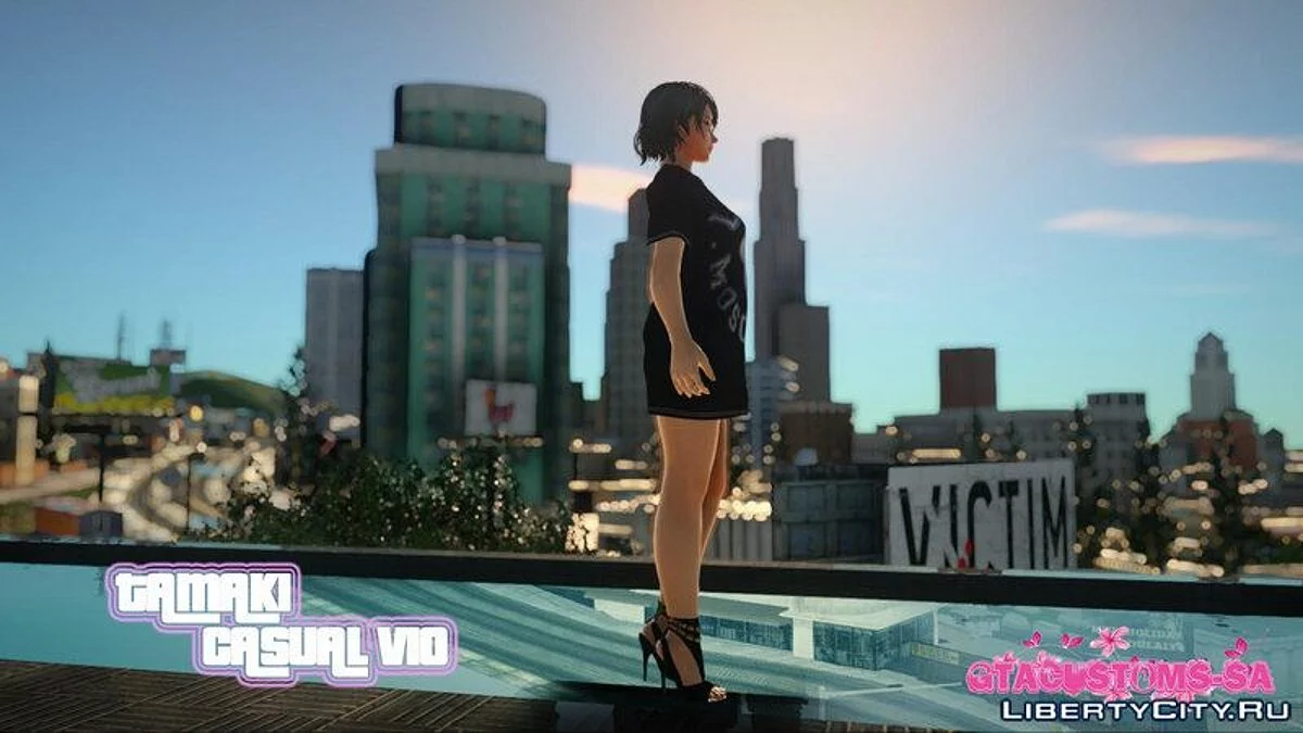Tamaki en tenue décontractée v10 / GTA San Andreas