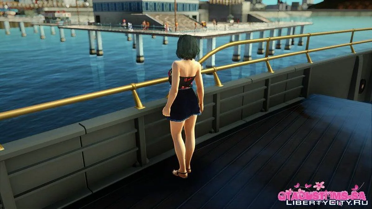 Tamaki in Casual Clothes v11 / GTA San Andreas
