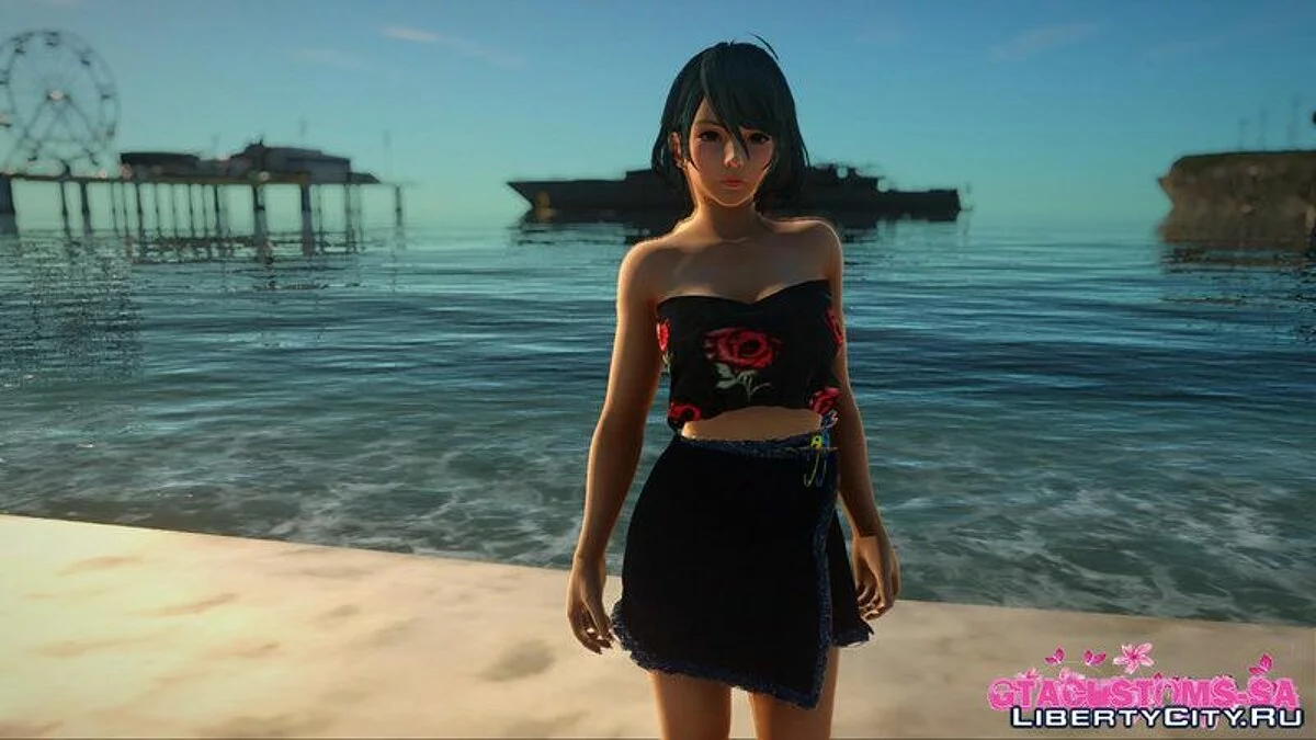 Tamaki in Casual Clothes v11 / GTA San Andreas