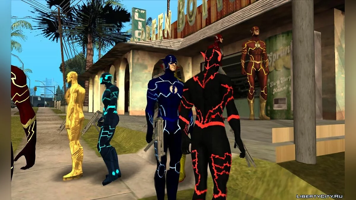 The Flash (New 52) / GTA San Andreas